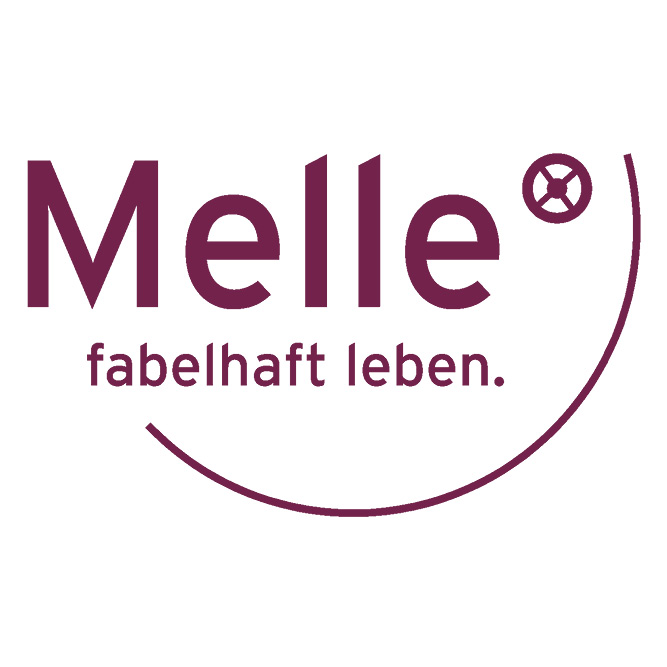 Stadt Melle Logo mit Link